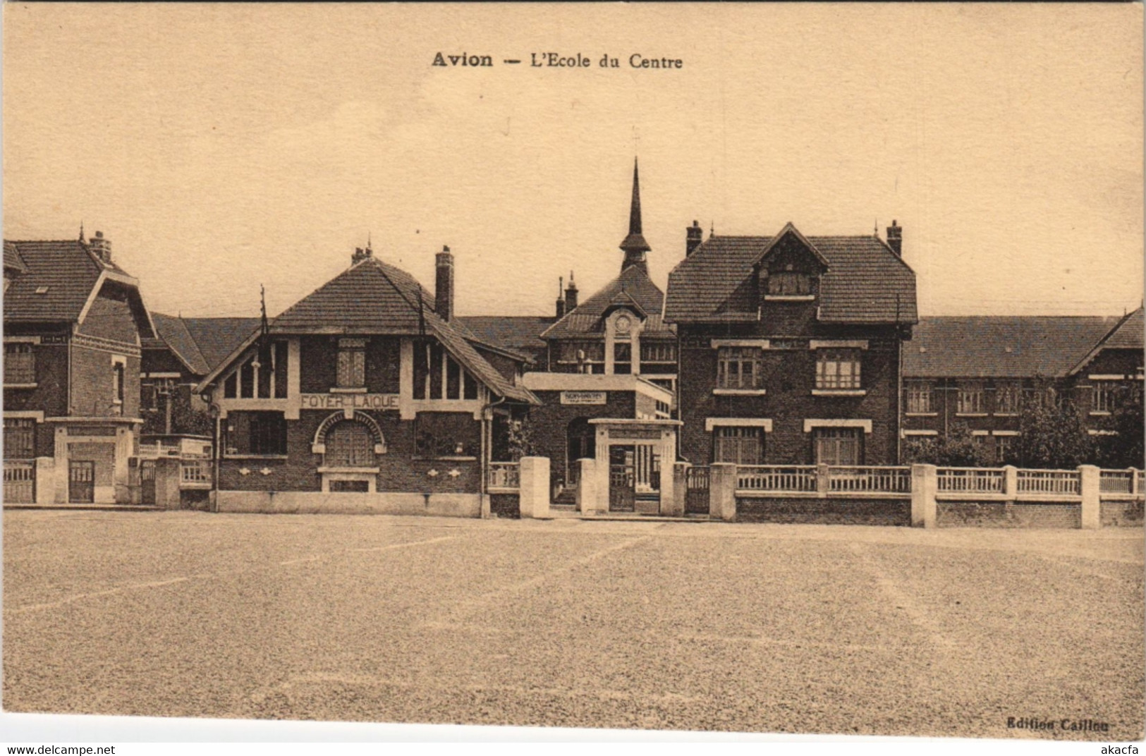 CPA AVION - L'École du Centre (129703)