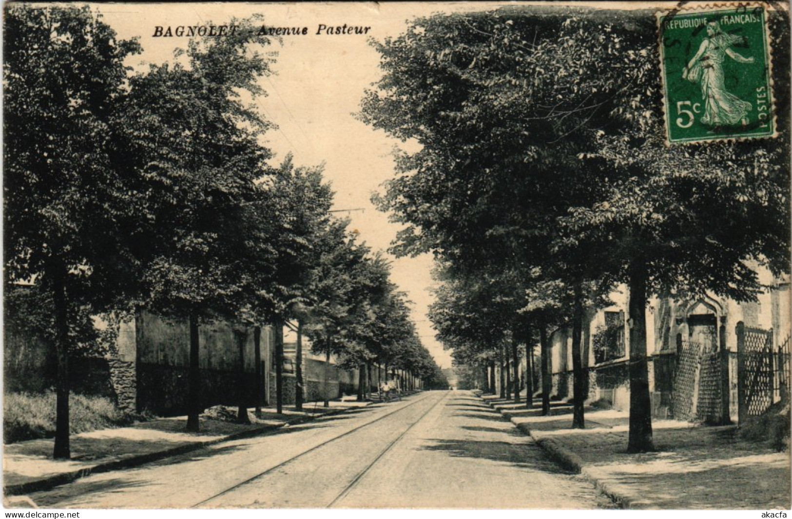 CPA Bagnolet Avenue Pasteur (1360942)