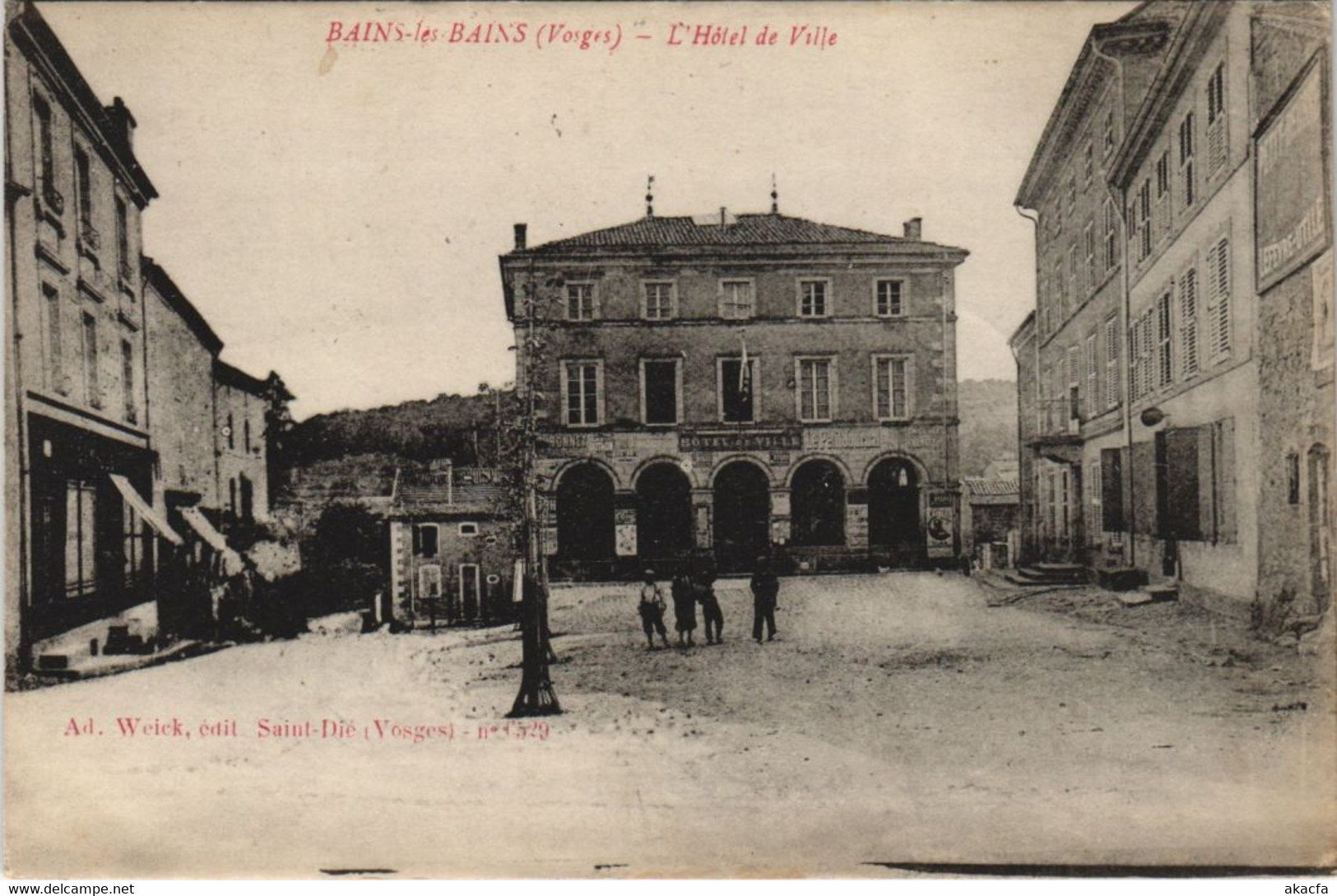 CPA BAINS-les-BAINS L'Hotel de Ville (806633)