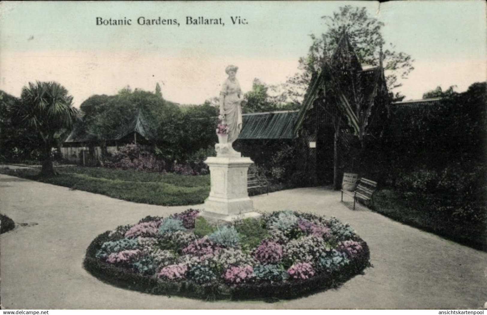 CPA Ballarat Victoria Australien, Botanische Gärten