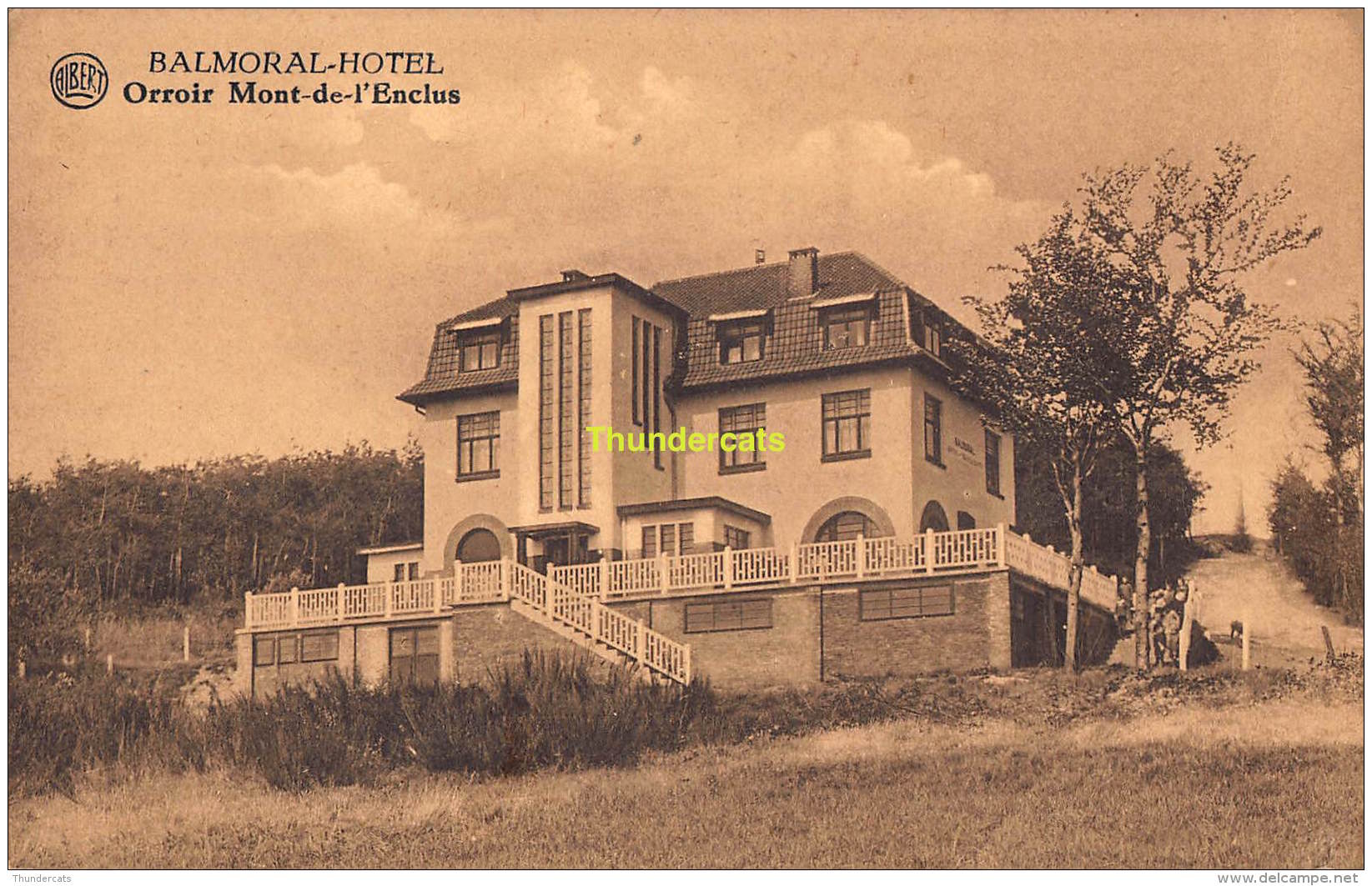 CPA BALMORAL HOTEL ORROIR MONT DE L'ENCLUS