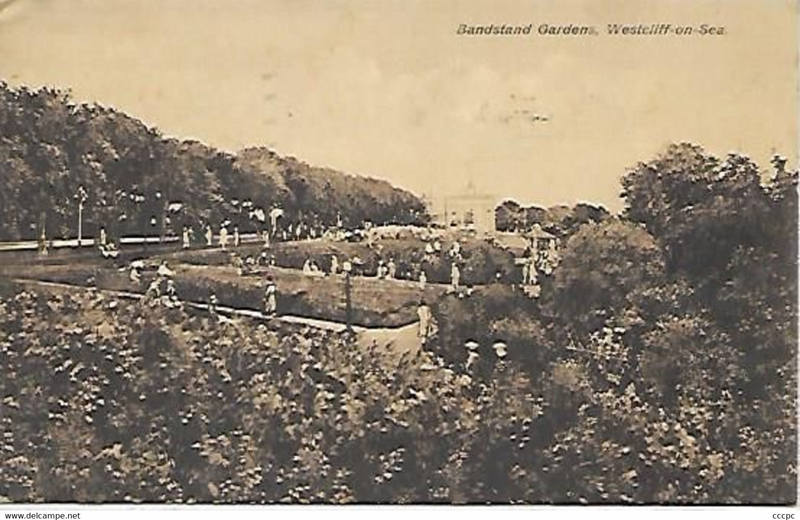 CPA Bandstand Gardens Westcliff-on-sea