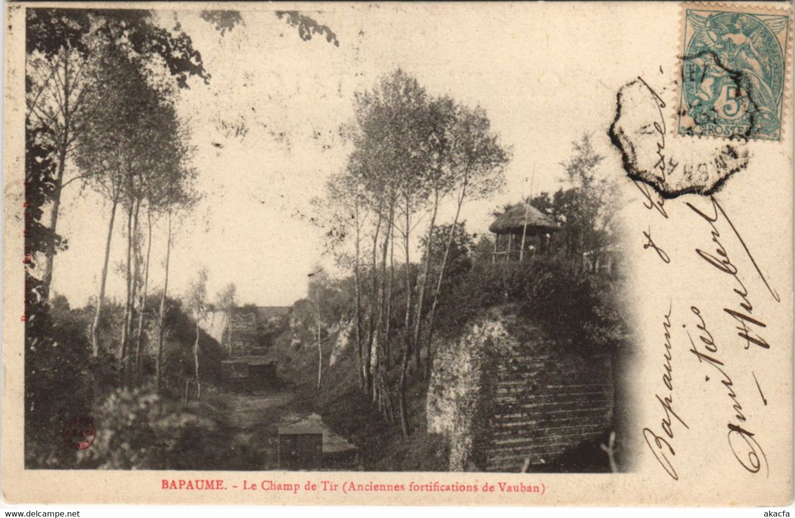 CPA BAPAUME-Le Champ de Tir (45669)