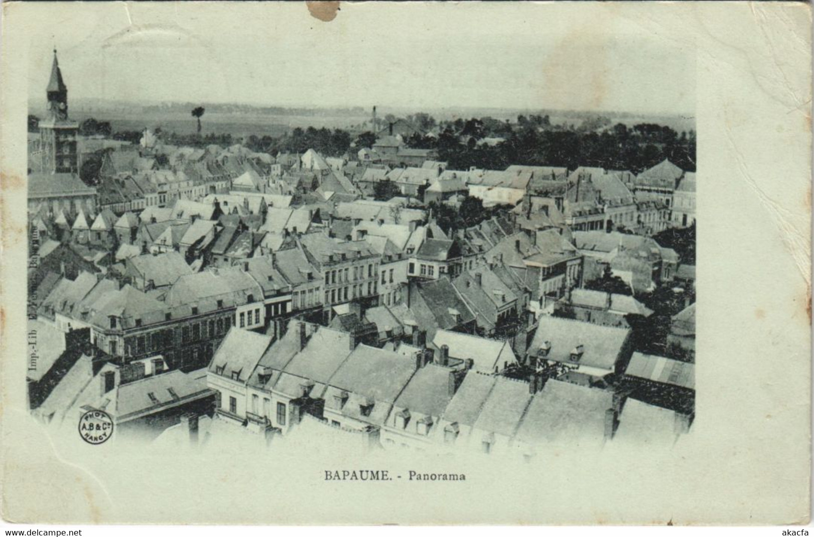 CPA BAPAUME-Panorama (45650)