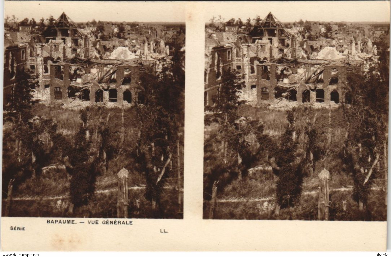 CPA BAPAUME-Vue Générale (45670)