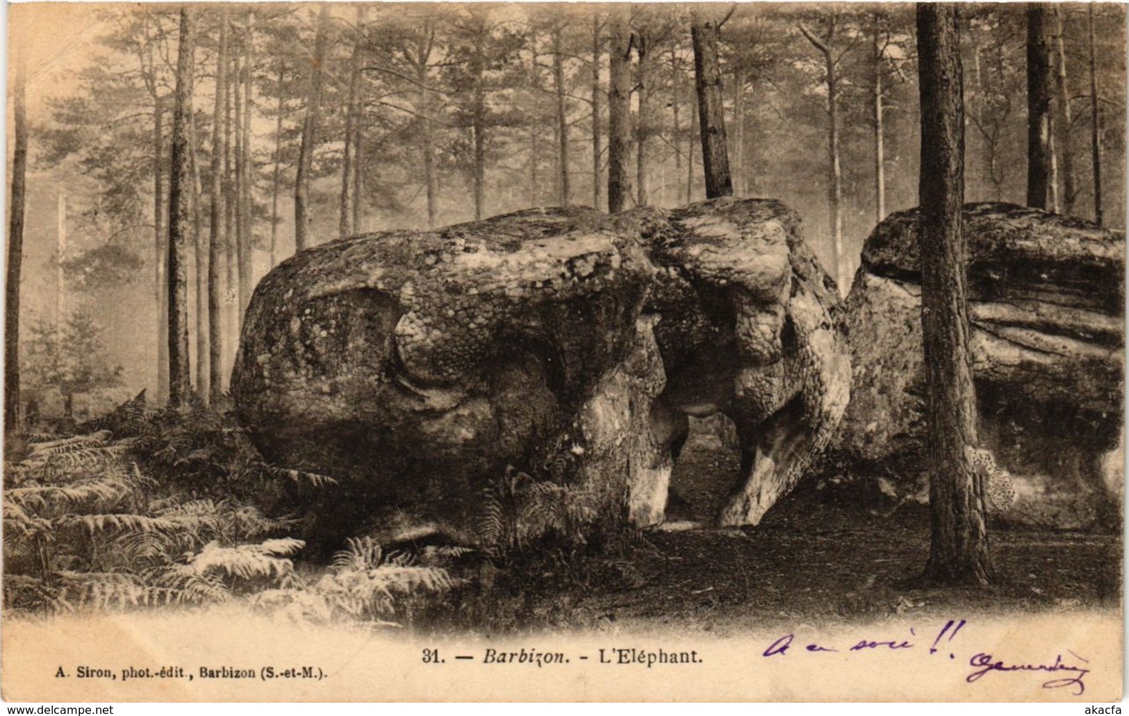 CPA BARBIZON - L'Elephant (249293)