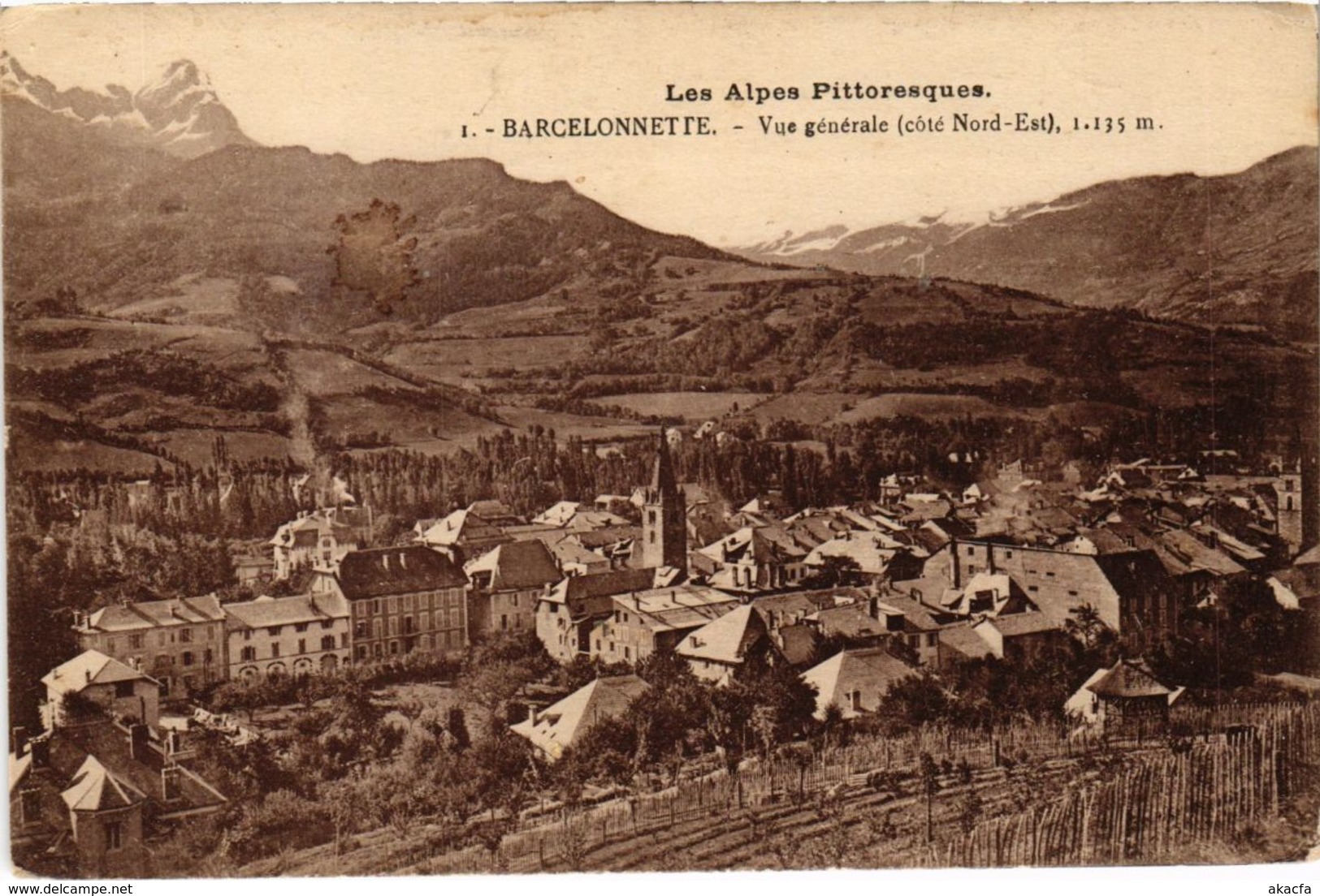 CPA Barcelonnette Vue generale (922022)