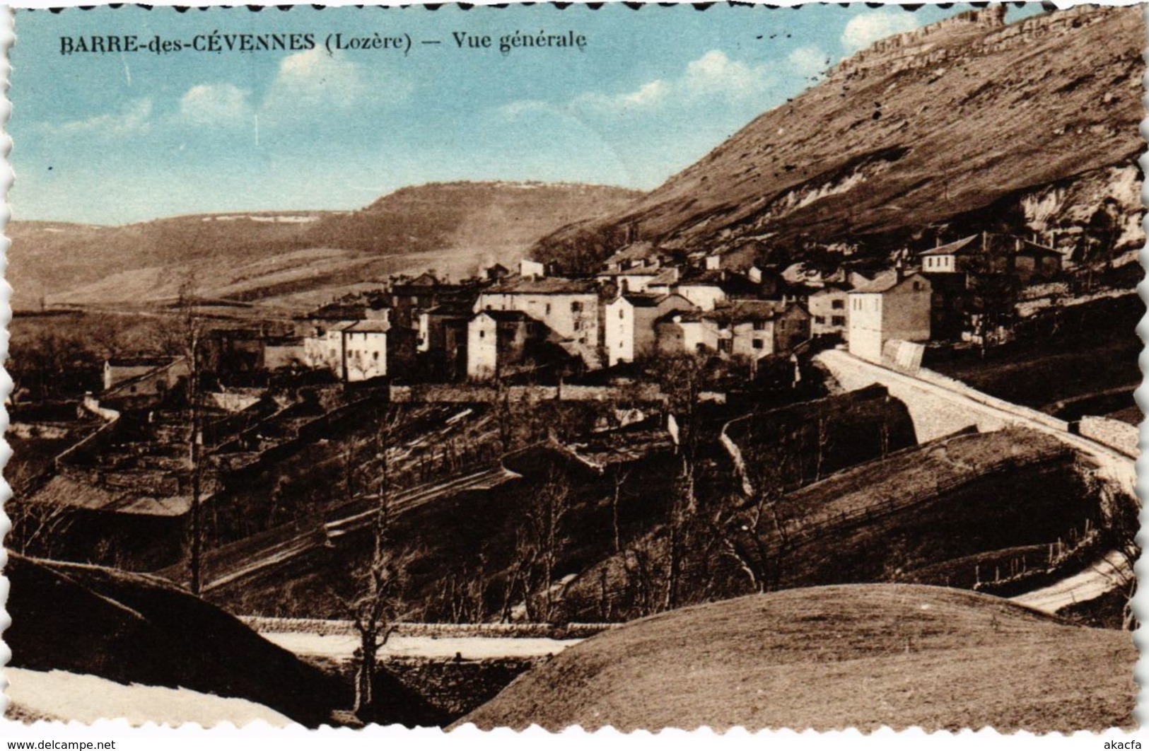 CPA Barre-des-Cevennes - Vue générale (108013)