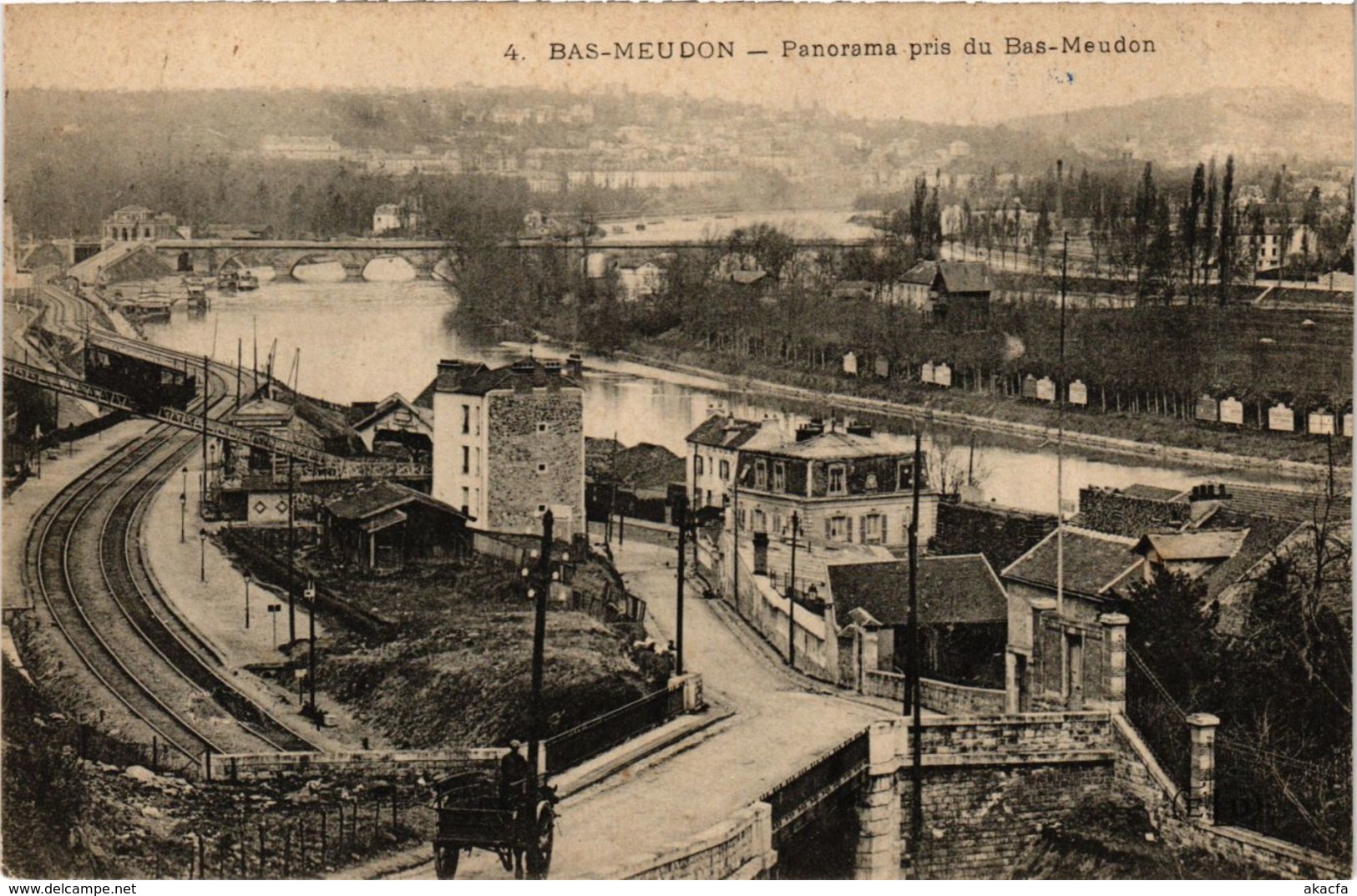 CPA Bas-MEUDON Panorama pris du Bas-MEUDON (983114)