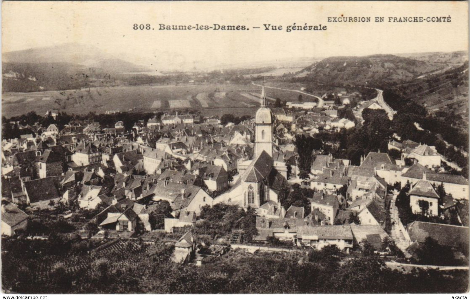 CPA BAUME-les-DAMES Vue Generale (1116166)