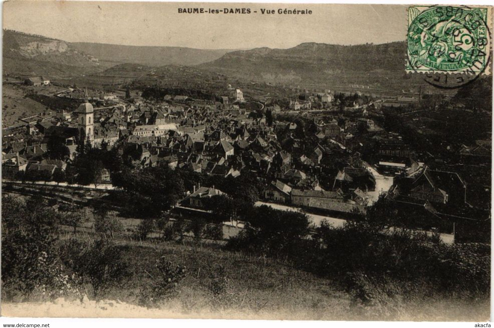 CPA BAUME-les-DAMES - Vue Générale (182967)