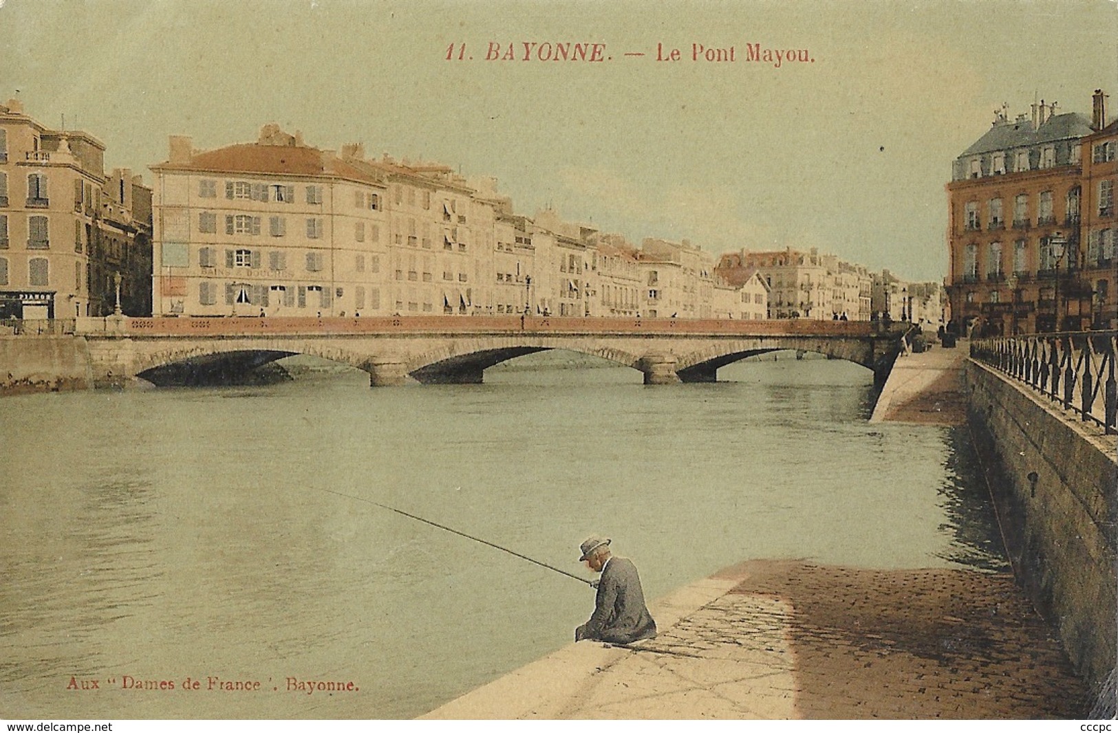 CPA Bayonne Le Pont Mayou