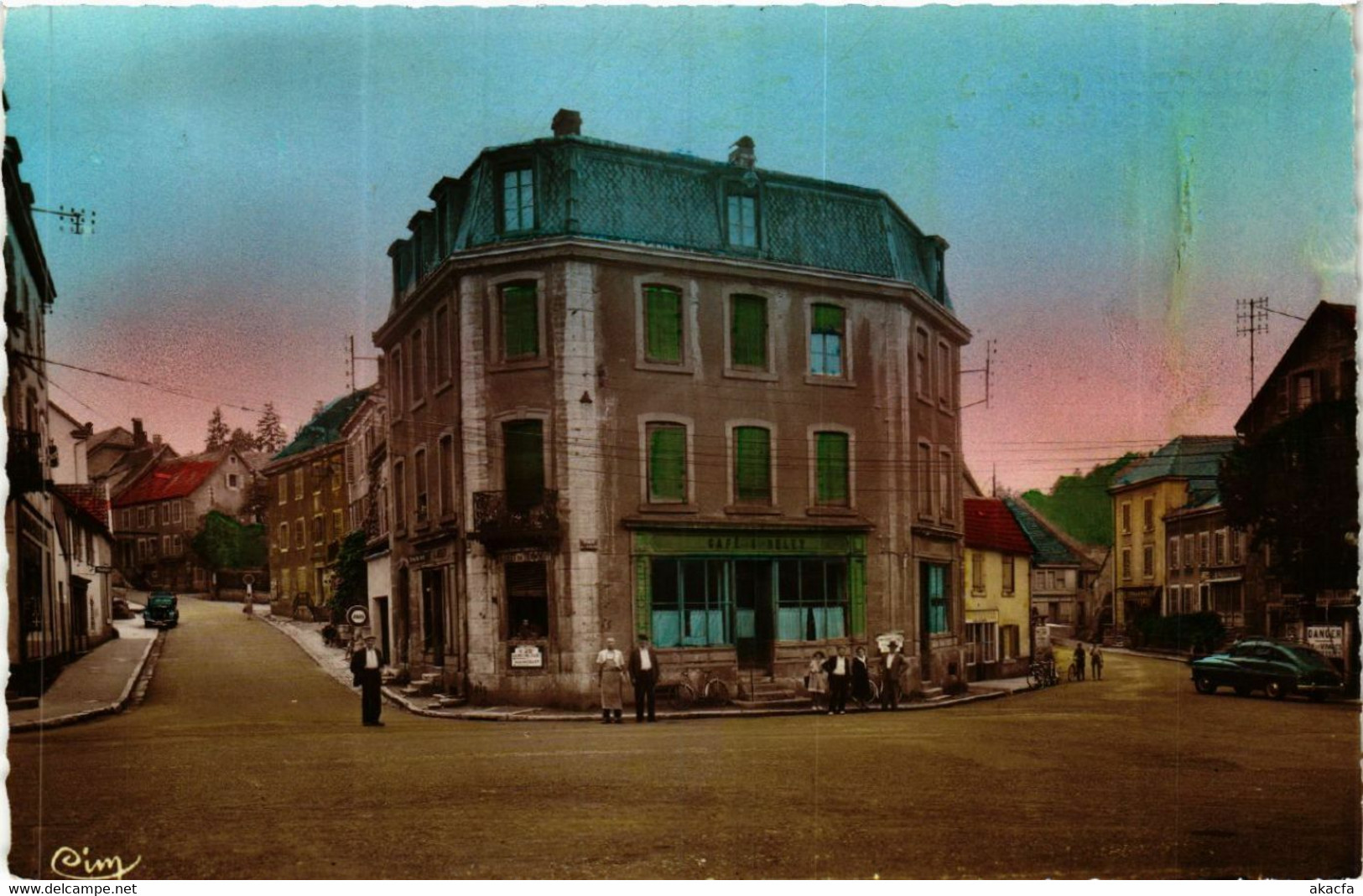 CPA BEAUCOURT - Place de la Republique (585106)