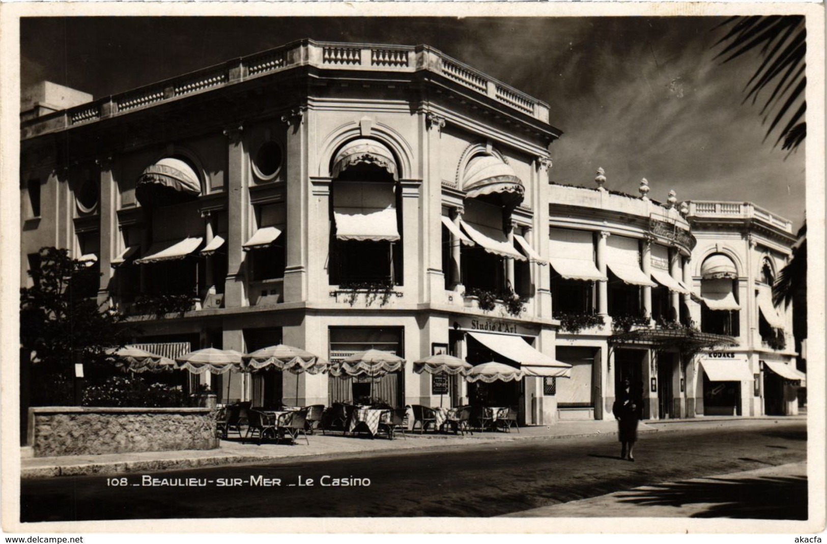 CPA Beaulieu sur mer Le Casino (992380)