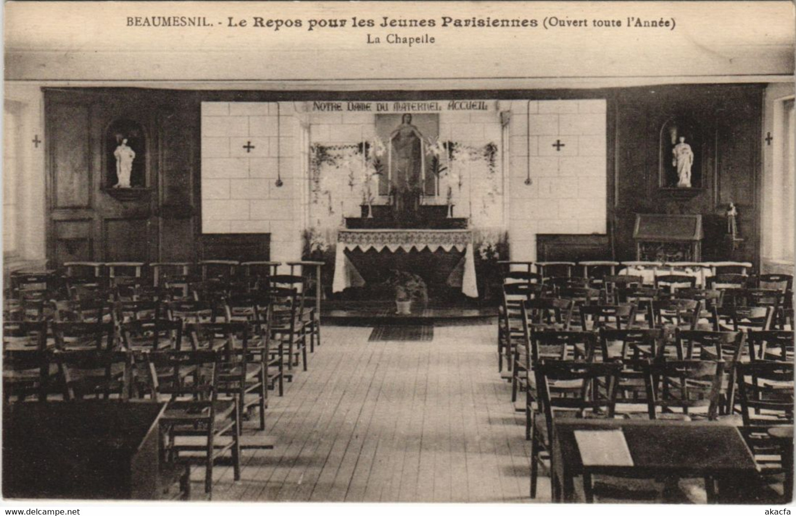 CPA BEAUMESNIL-Le Repos pour les Jeunes Parisiennes (29304)