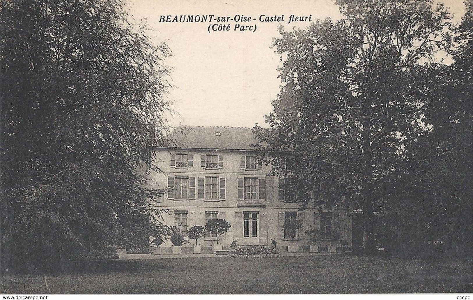 CPA Beaumont-sur-Oise Castel fleuri