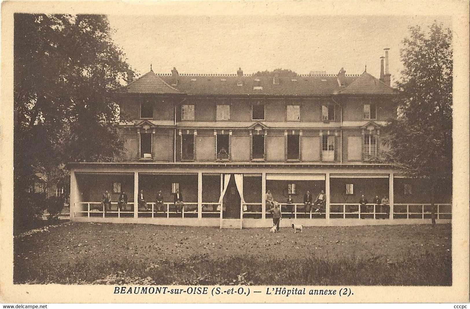 CPA Beaumont-sur-Oise L'Hôpital annexe