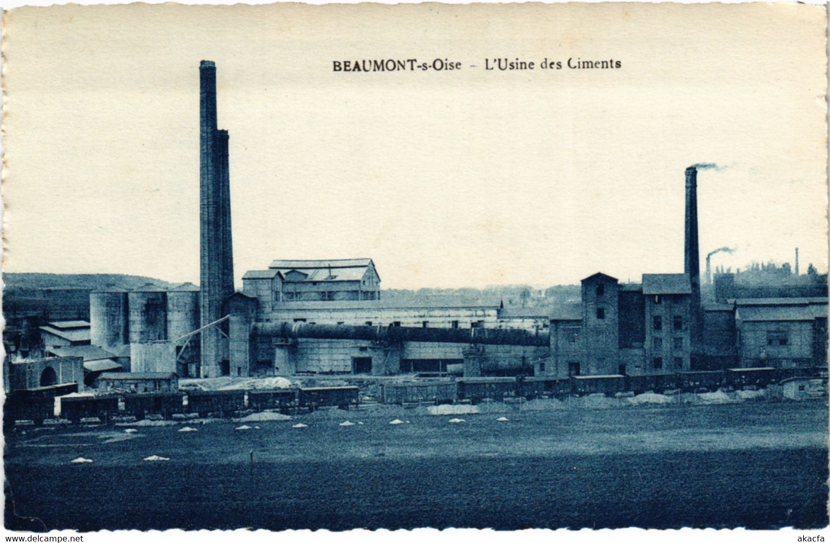 CPA Beaumont-sur-Oise - L'Usine des Ciments (989083)