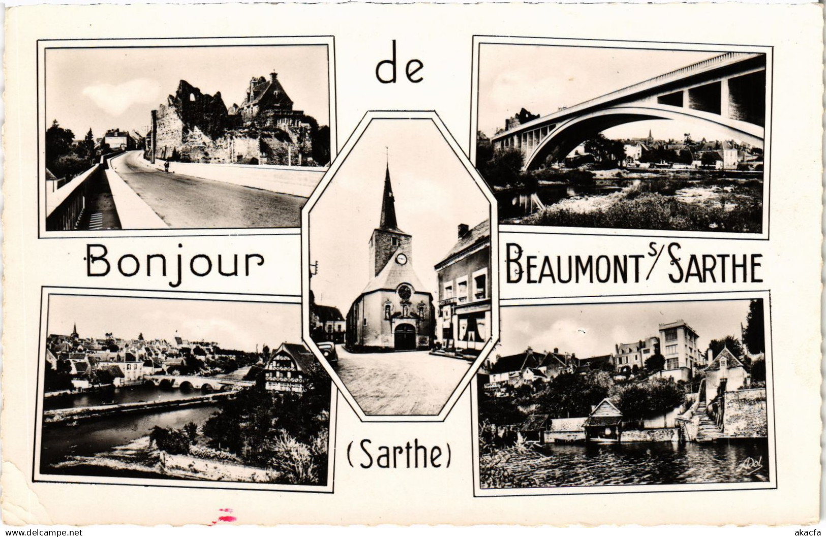 CPA BEAUMONT-sur-SARTHE Scenes FRANCE (1434424)