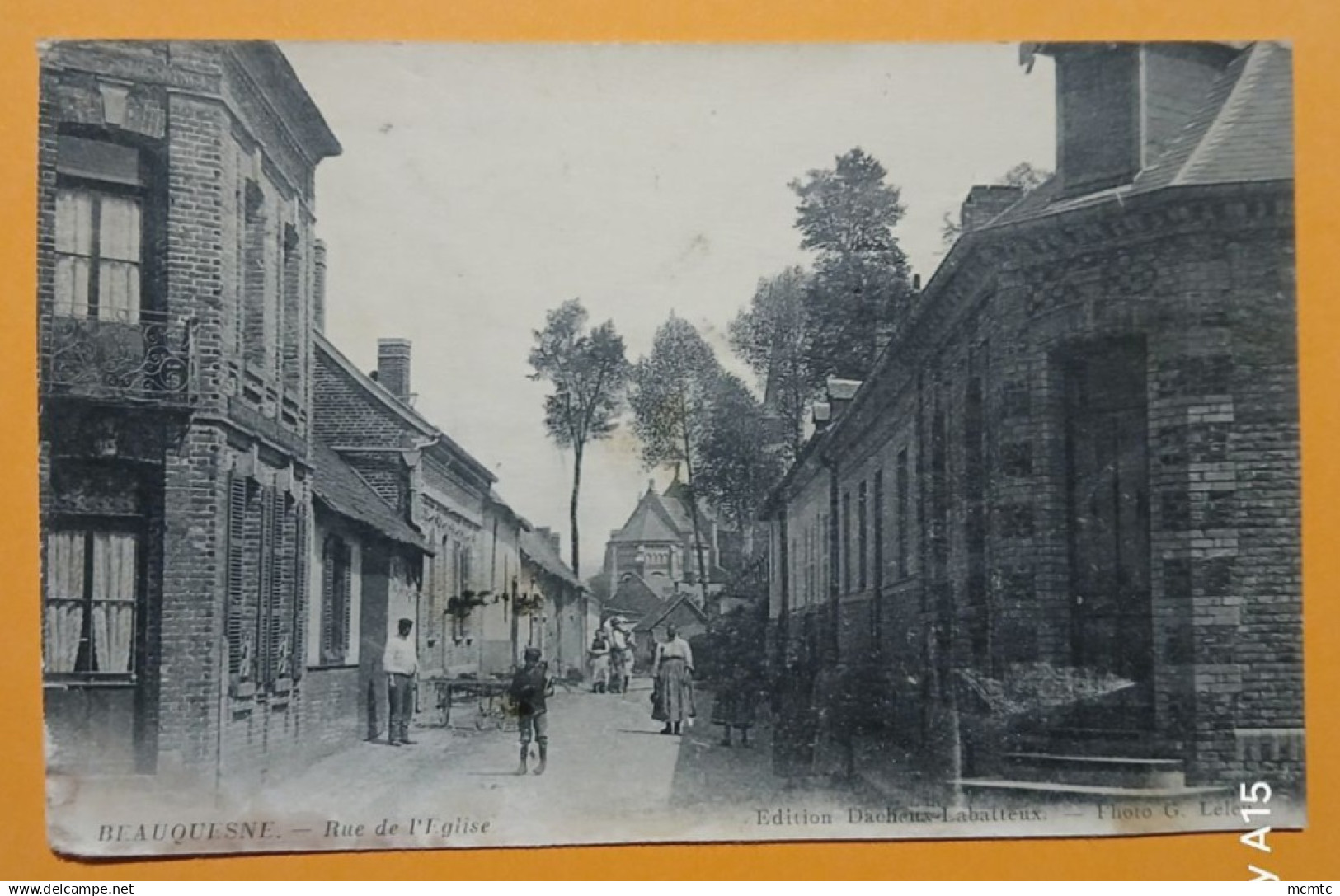 CPA - Beauquesne - Rue de l'église