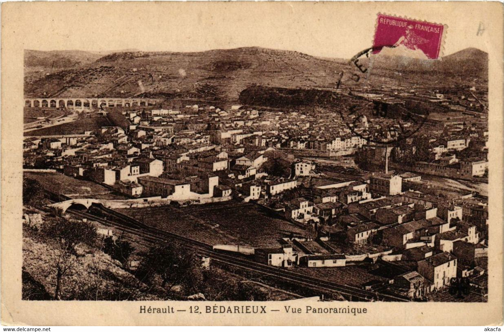 CPA BEDARIEUX Vue Panoramique (686553)