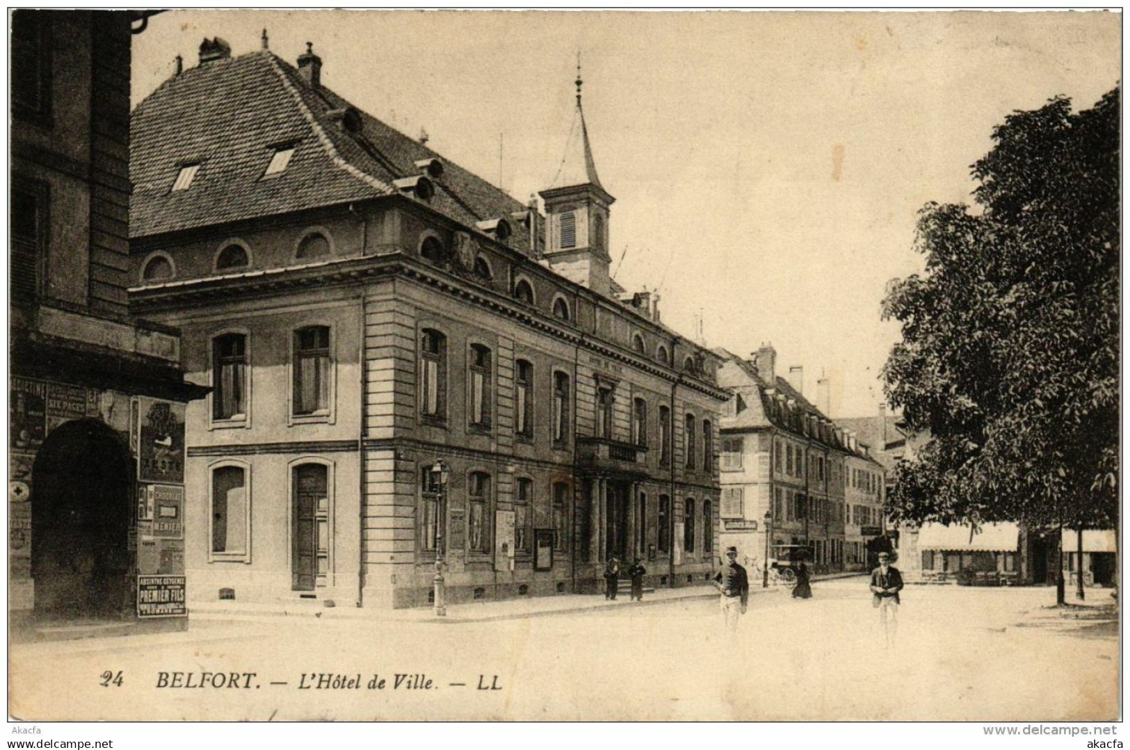 CPA BELFORT L'Hotel de Ville (722178)