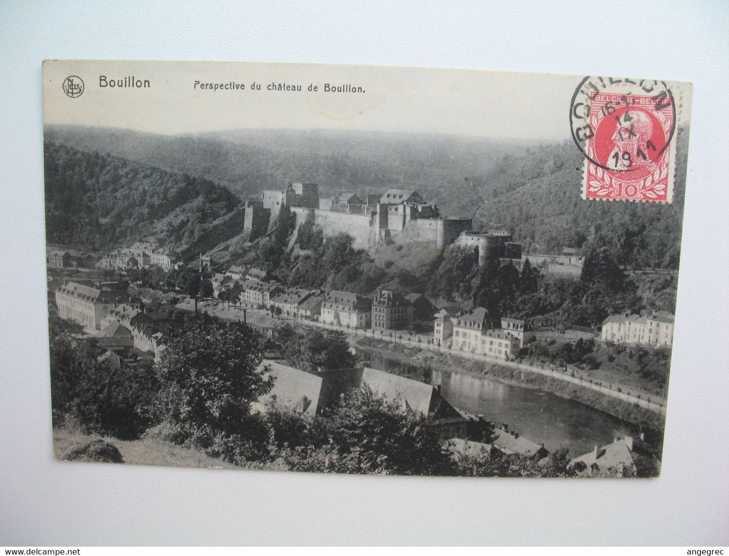 CPA   Belgique  à voir   bouillon perspective du château bouillon