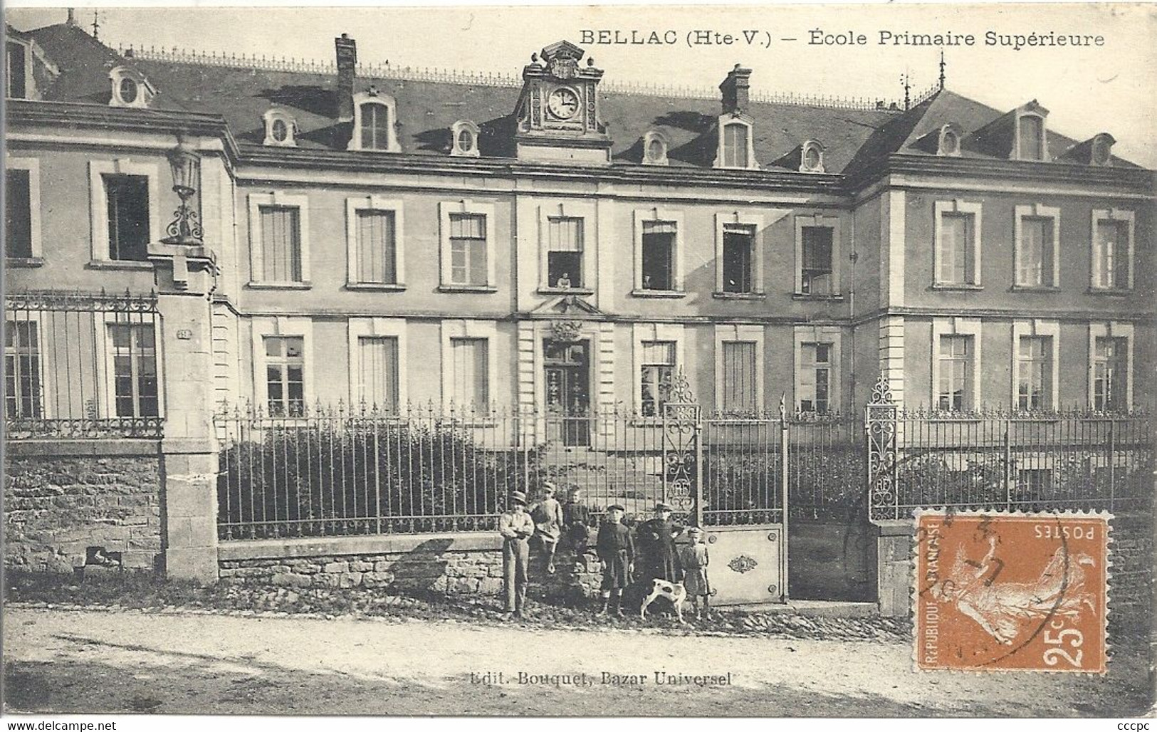 CPA Bellac Ecole Primaire Supérieure