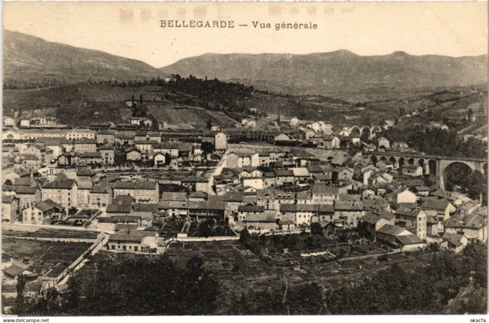 CPA BELLEGARDE-sur-VALSERINE Vue Generale (1351432)