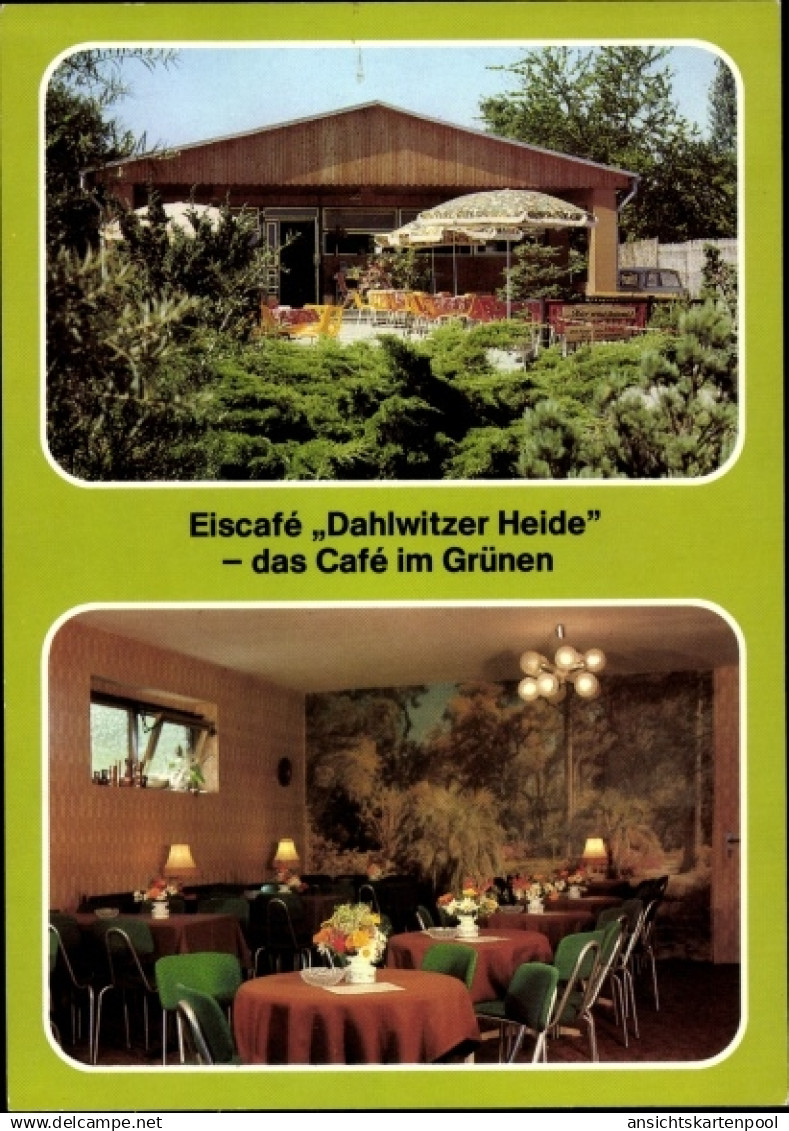 CPA Berlin Marzahn Mahlsdorf, Eiscafé "Dahlwitzer Heide"