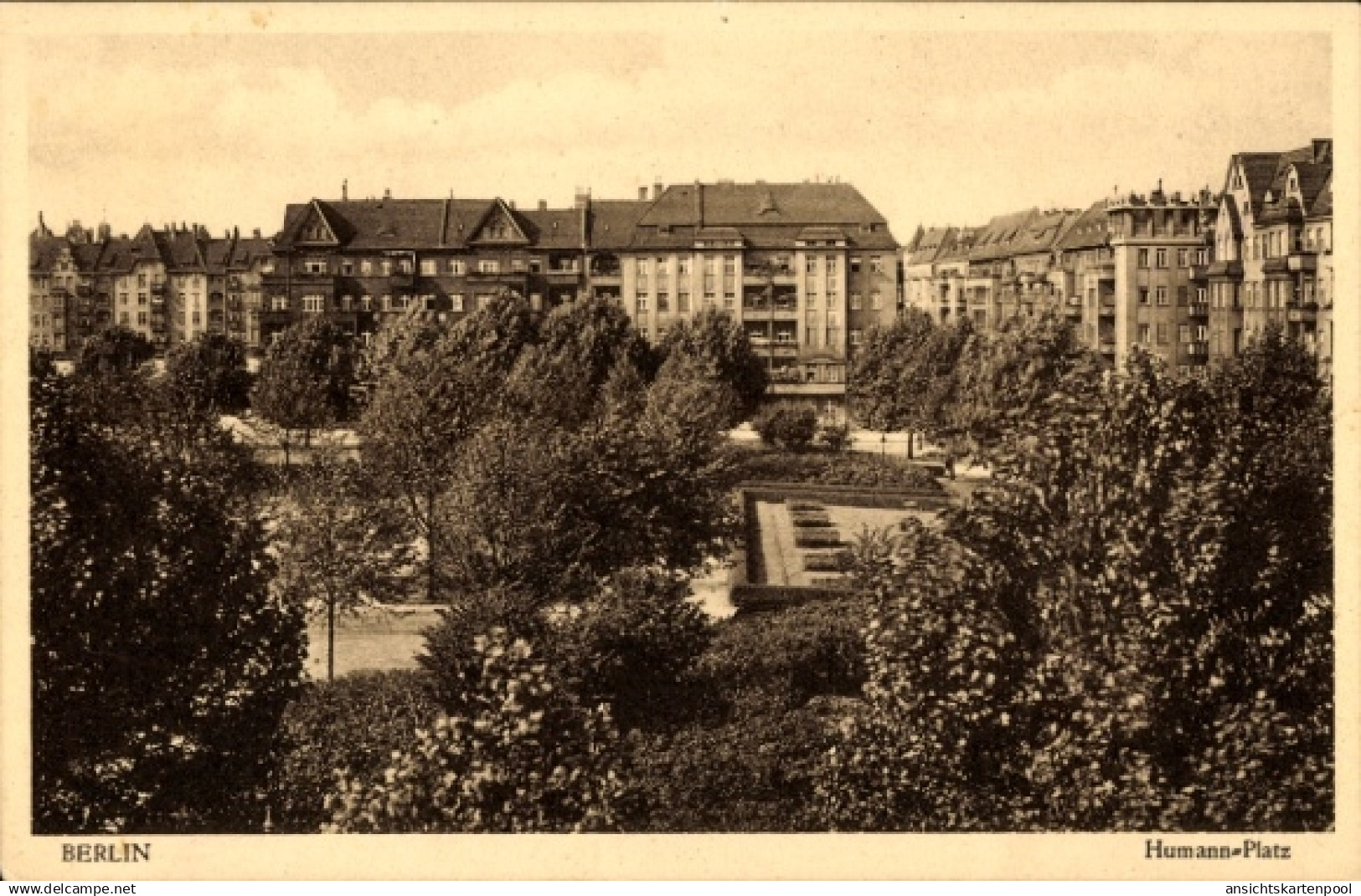 CPA Berlin Prenzlauer Berg, Humannplatz