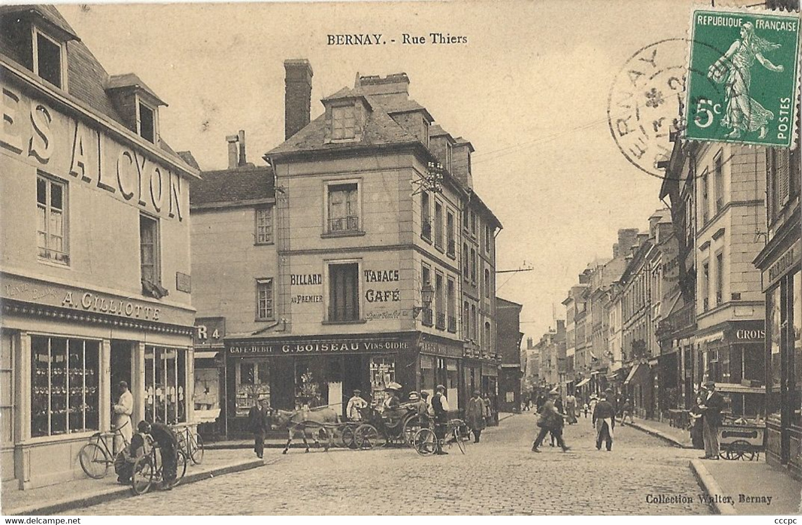 CPA Bernay Rue Thiers