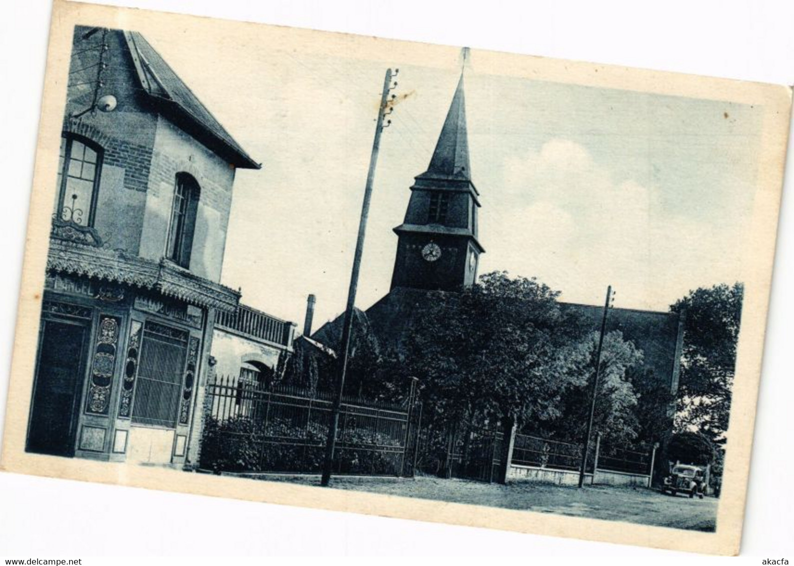 CPA Bertincourt-Rue de l'Église (268175)