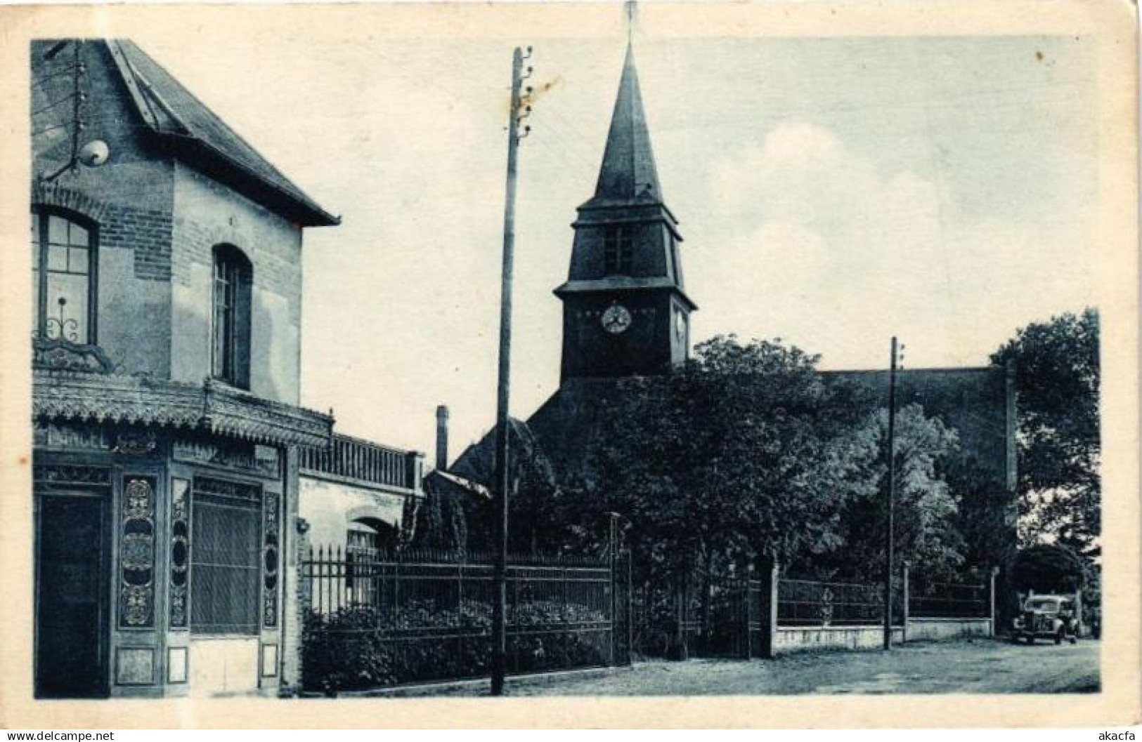 CPA Bertincourt-Rue de l'Église (268175)