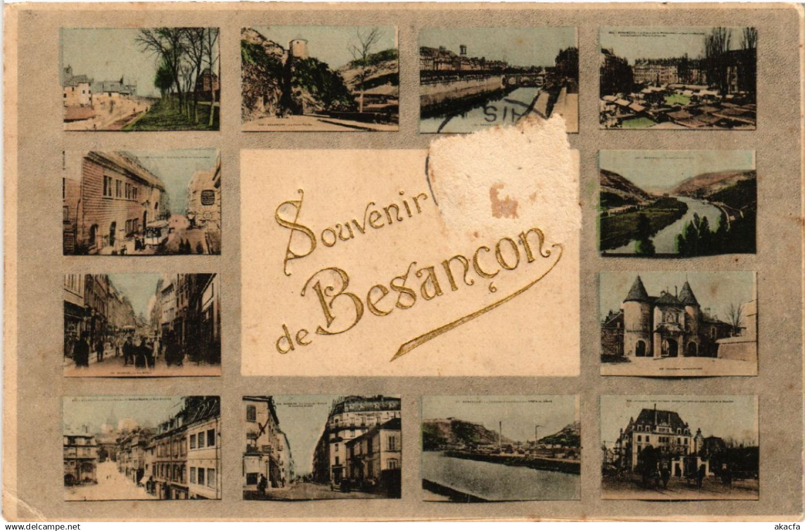 CPA BESANCON - Souvenir de BESANCON - Scenes (486845)