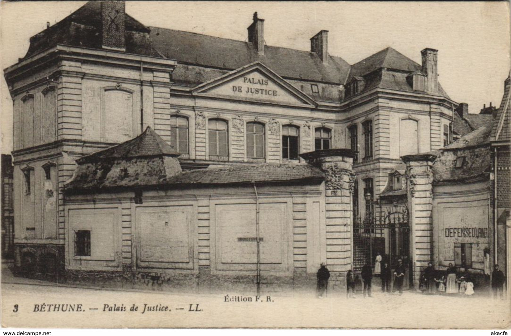 CPA BÉTHUNE-Palais de Justice (46383)