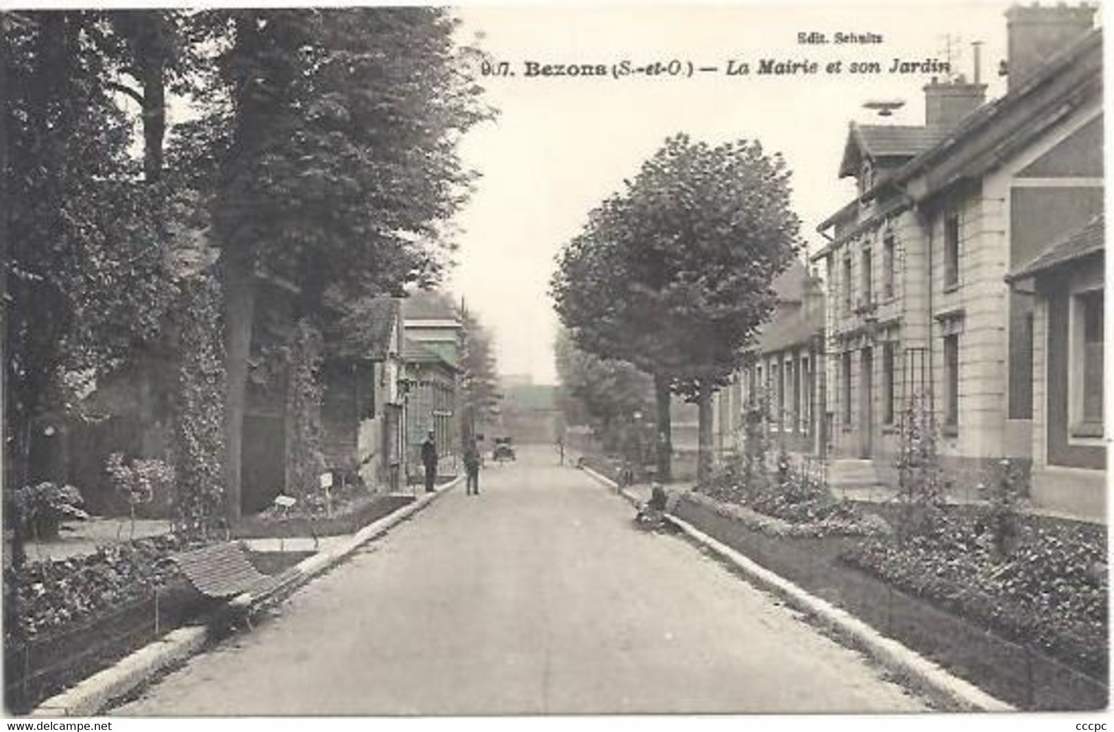 CPA Bezons La Mairie et son Jardin