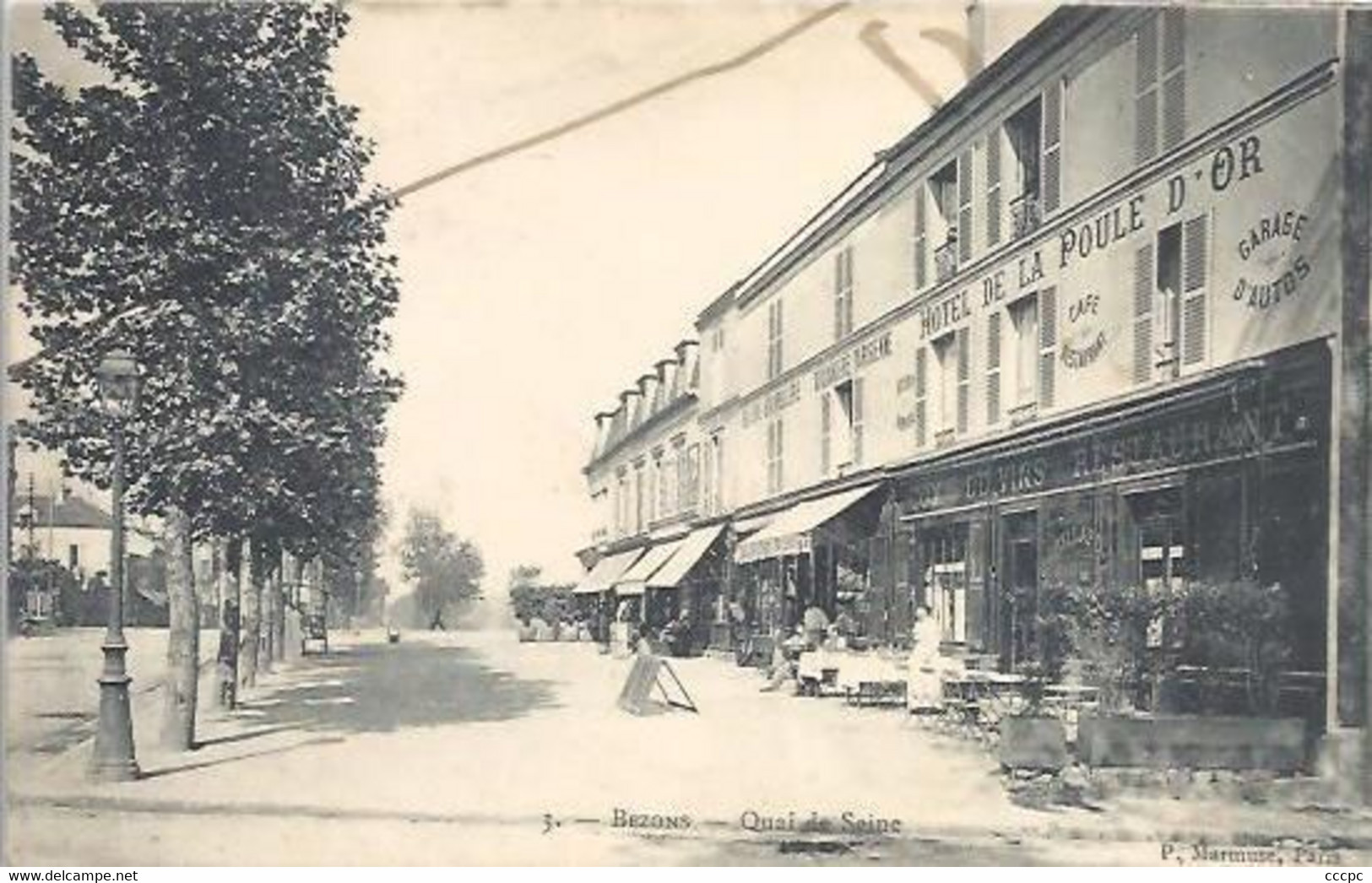 CPA Bezons Quai de Seine