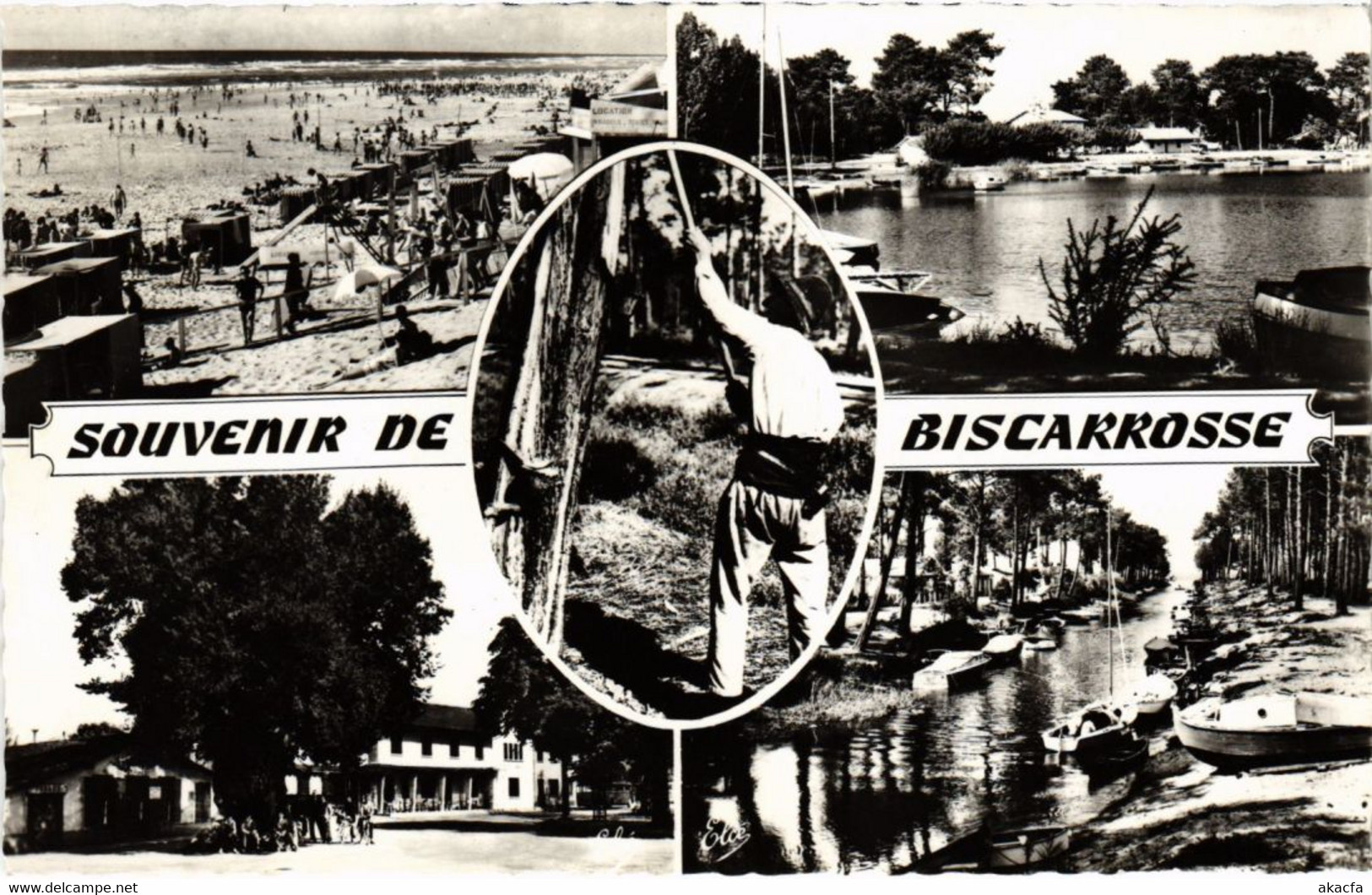 CPA Biscarrosse souvenir (1263815)