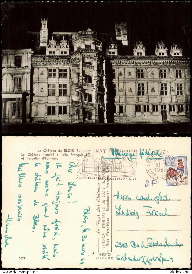 CPA Blois Le Château de BLOIS CHEVERNY CHATEAU DE LA LOIRE 1964