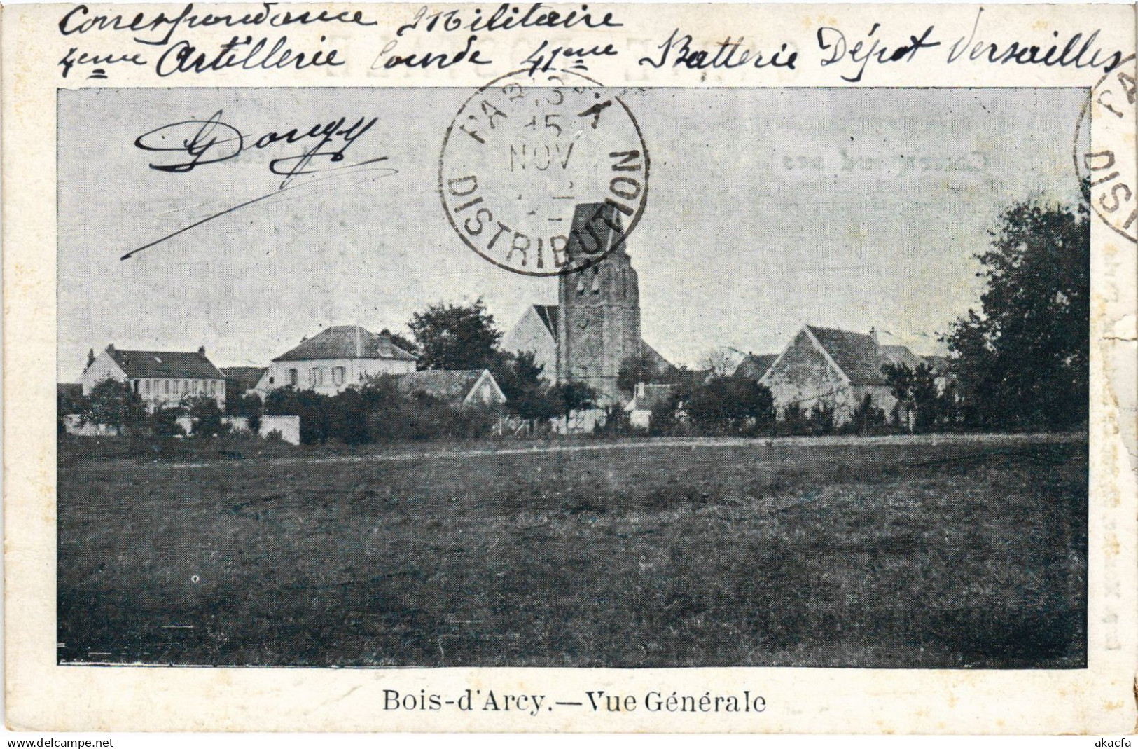 CPA Bois d'Arcy vue generale (1423546)