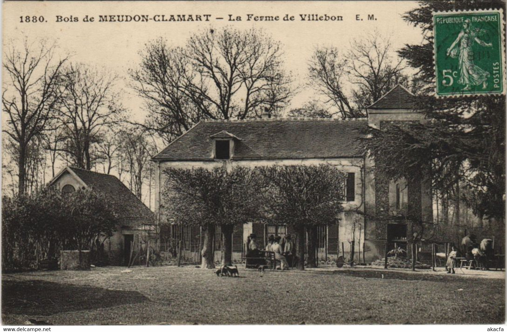 CPA Bois de MEUDON-CLAMART - La Ferme de Villebon (44236)