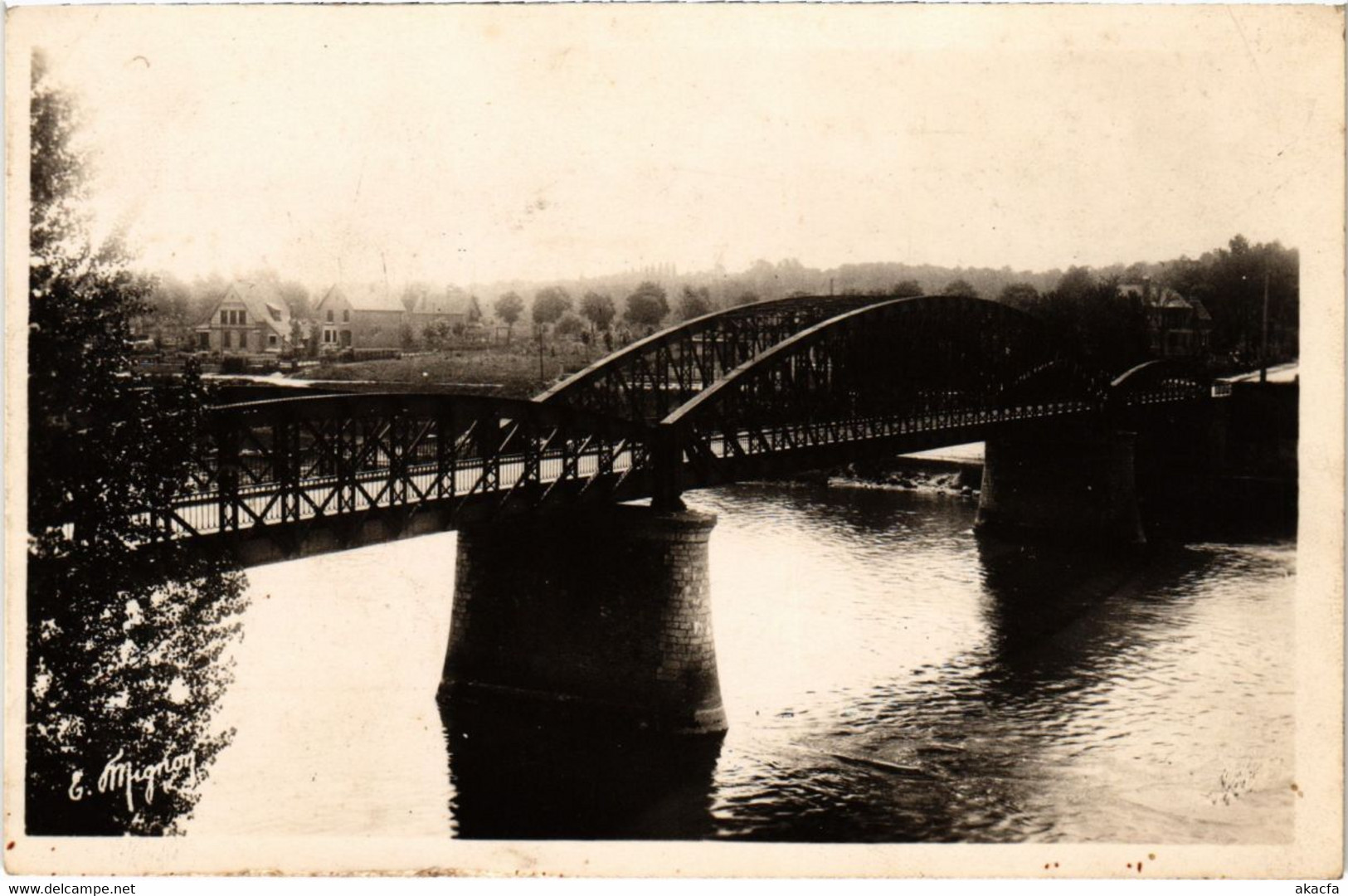 CPA BOIS-le-ROI Le Pont de Chartrettes (977856)