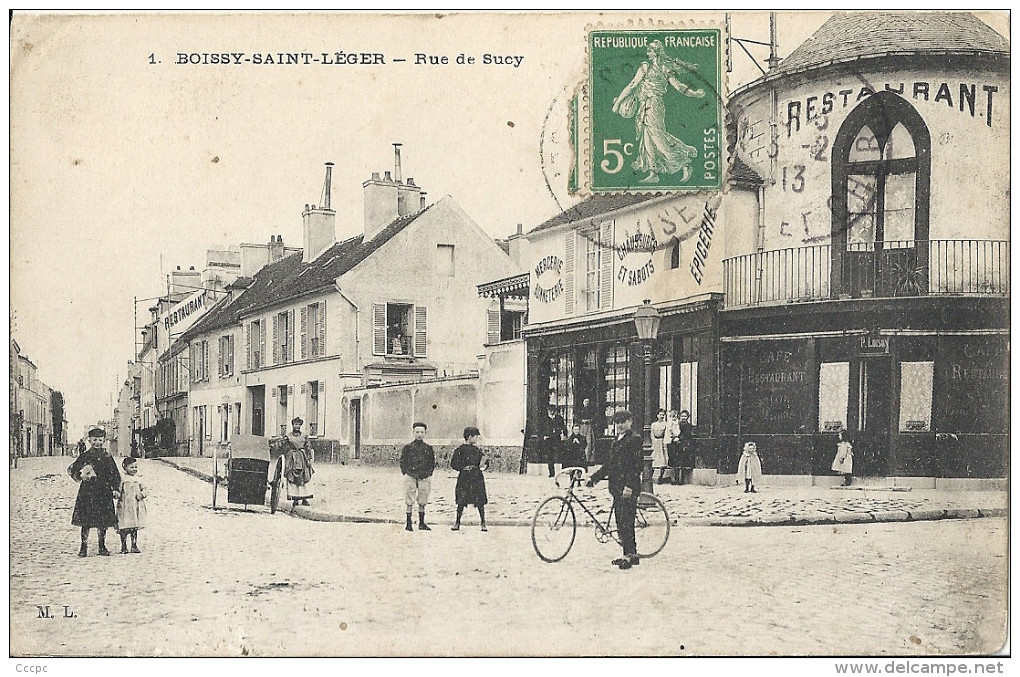 CPA Boissy-Saint-Léger rue de Sucy