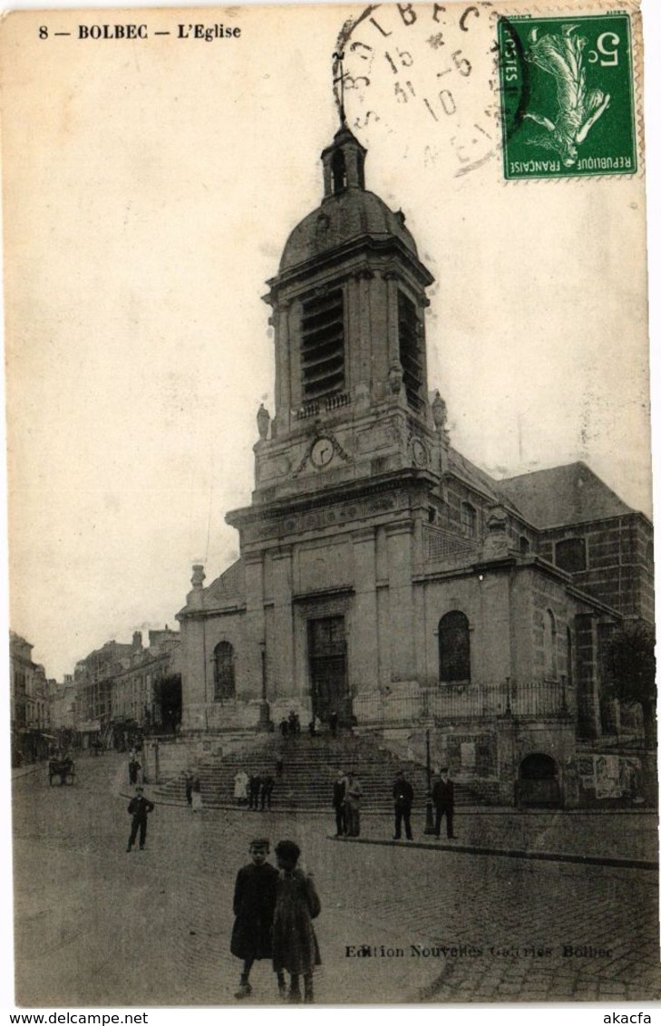 CPA BOLBEC-L'Église (234782)