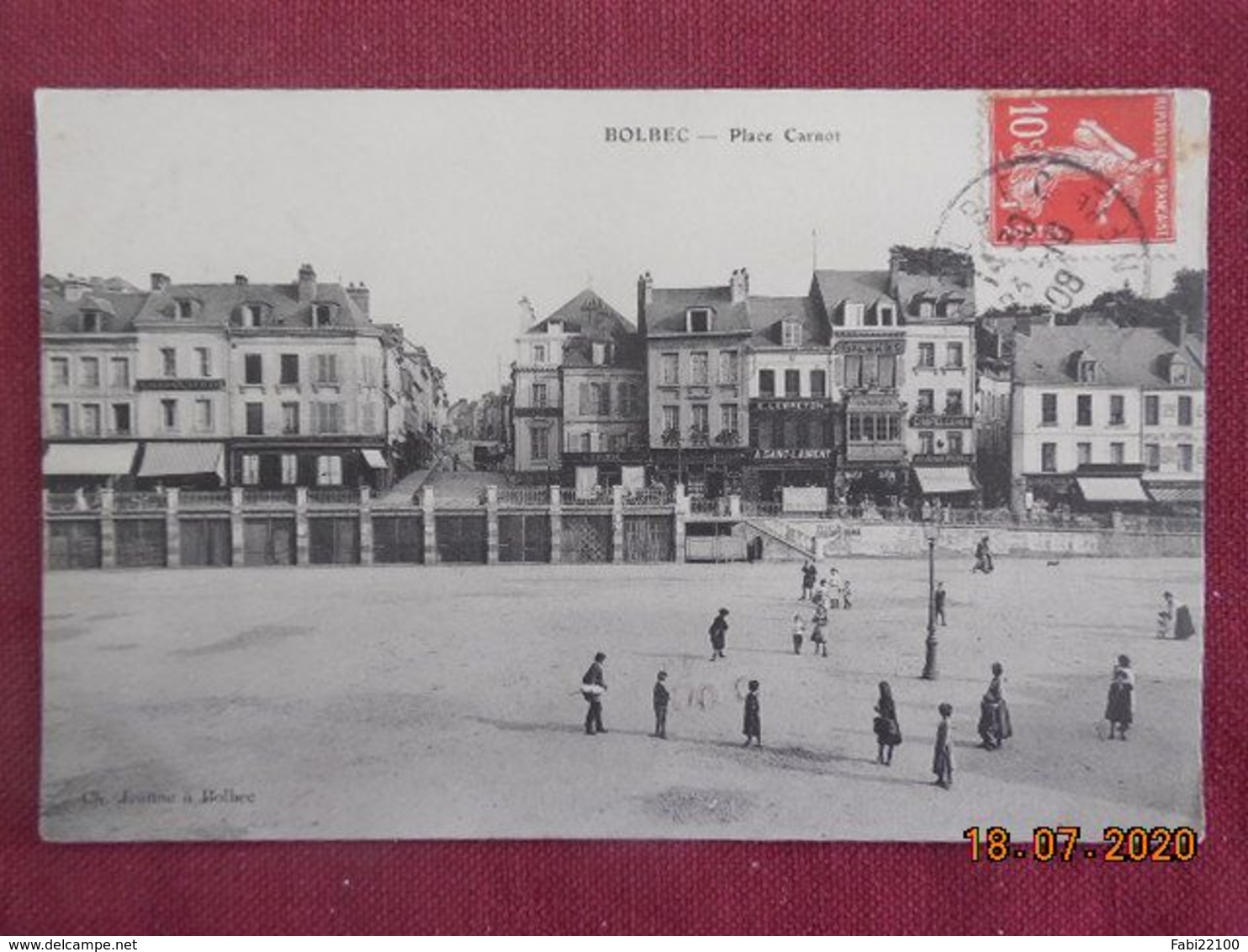 CPA - Bolbec - Place Carnot