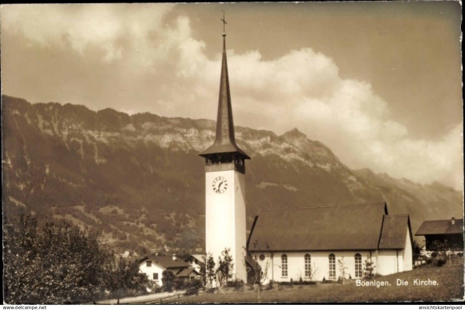 CPA Bönigen Kanton Bern, Kirche