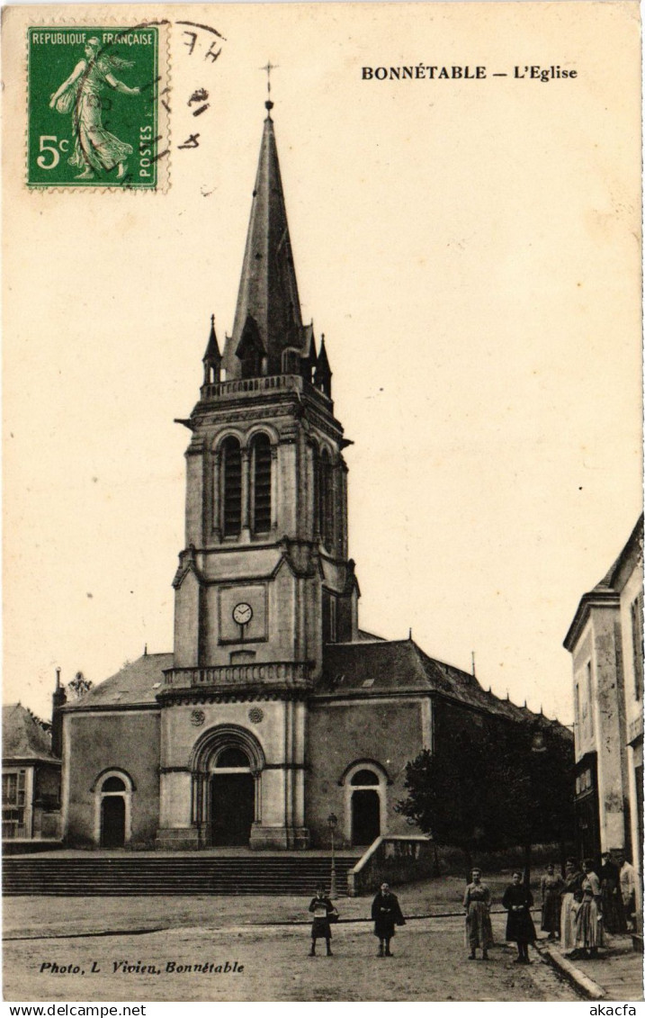 CPA Bonnetable Eglise (1428480)