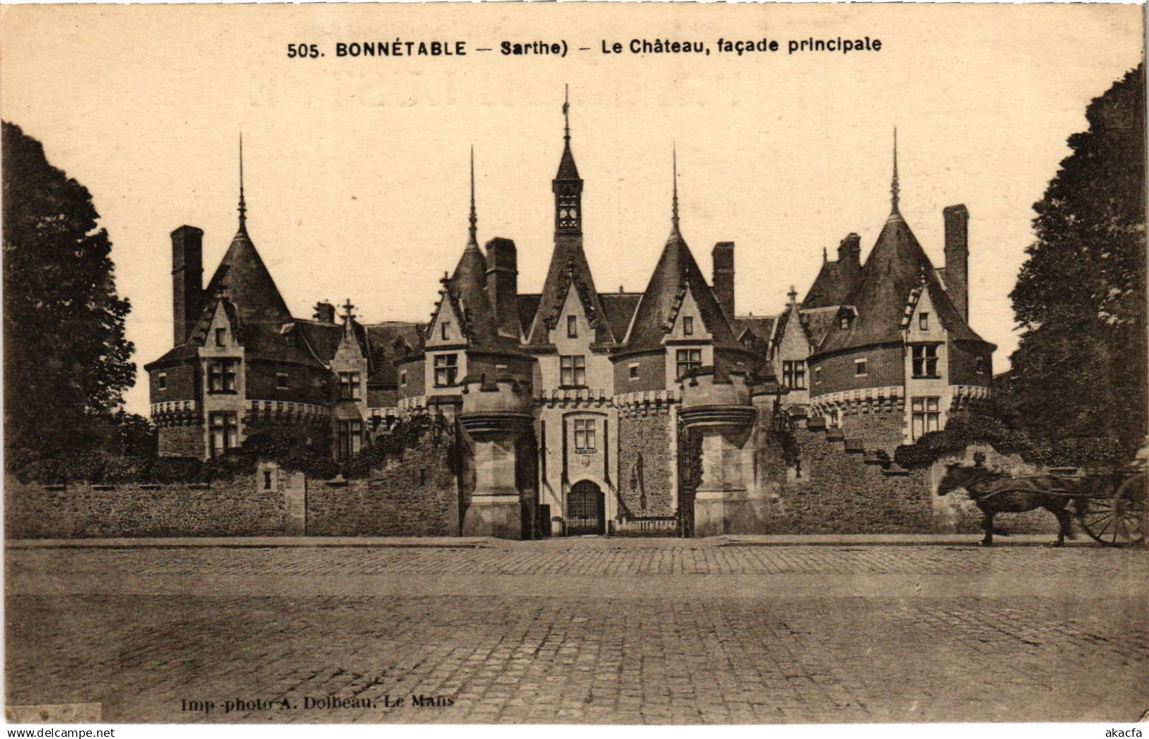 CPA Bonnetable le Chateau (1428461)