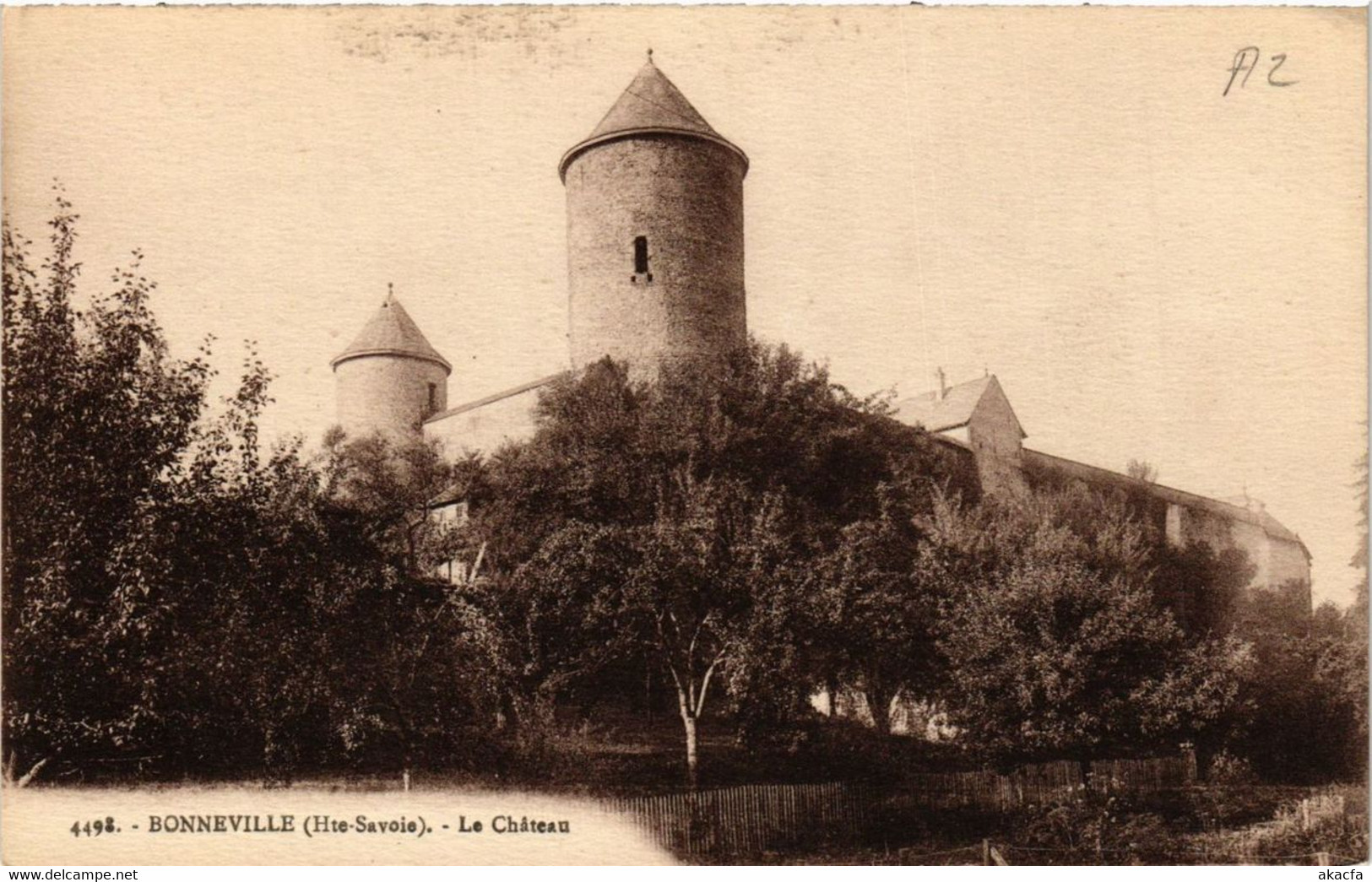 CPA BONNEVILLE Le Chateau (337349)